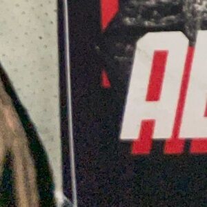 Just Leave Me Poster - Black and Red